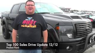 preview picture of video 'December 12th Top 100 Sales Drive Update with Maryland's Preston Ford Dealer'