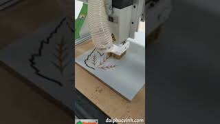 MÁY ROUTER CNC 1 đầu điêu khắc hoa là tuyệt đẹp