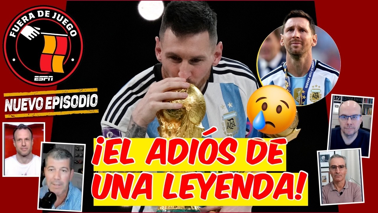 Messi TIENE EDAD para LLEGAR a la COPA AMÉRICA pero ARGENTINA NO DEBE forzarlo | Fuera de Juego