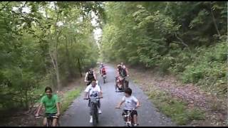 preview picture of video 'Family Ride on the D&L Heritage Corridor!'