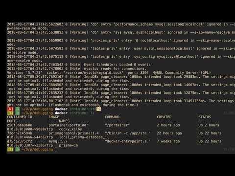 Using a Dashboard for Docker instead of the CLI