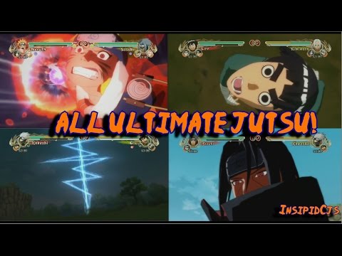 Naruto Ultimate Ninja Storm: All Ultimate Jutsu HD (English)