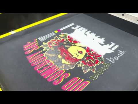 Wait for the end! 🌈 惊艳的DTG数码直喷工艺 #shorts #printingmachines 