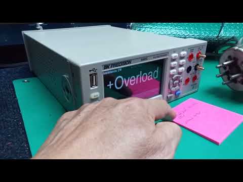 Amplifier Tube Recondition And Test #hamradio #tube #broadcasting #amplifier #audioelectronics