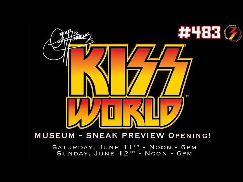 Ep. 483 Izzy Presley Reviews the Gene Simmons KISS World Museum Sneak Preview Opening in Las Vegas