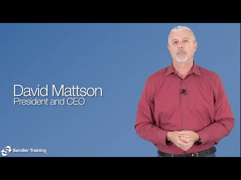 David Mattson | Sandler Training