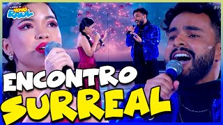 IZA VICTÓRIA E GABRIEL HENRIQUE JUNTOS, CANTANDO "Run To You" NO PALCO DO PROGRAMA RAUL GIL