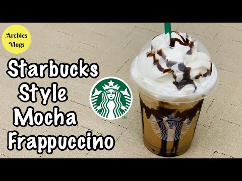 Starbucks Style Mocha Frappuccino | Starcbucks Coffee | Archies Vlogs