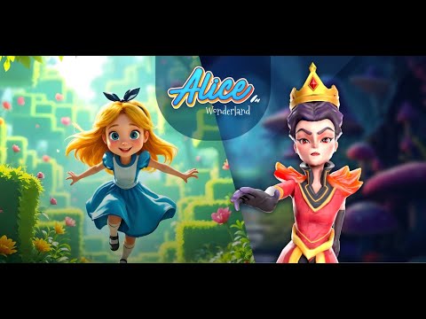 Alice in Wonderland Labyrinths