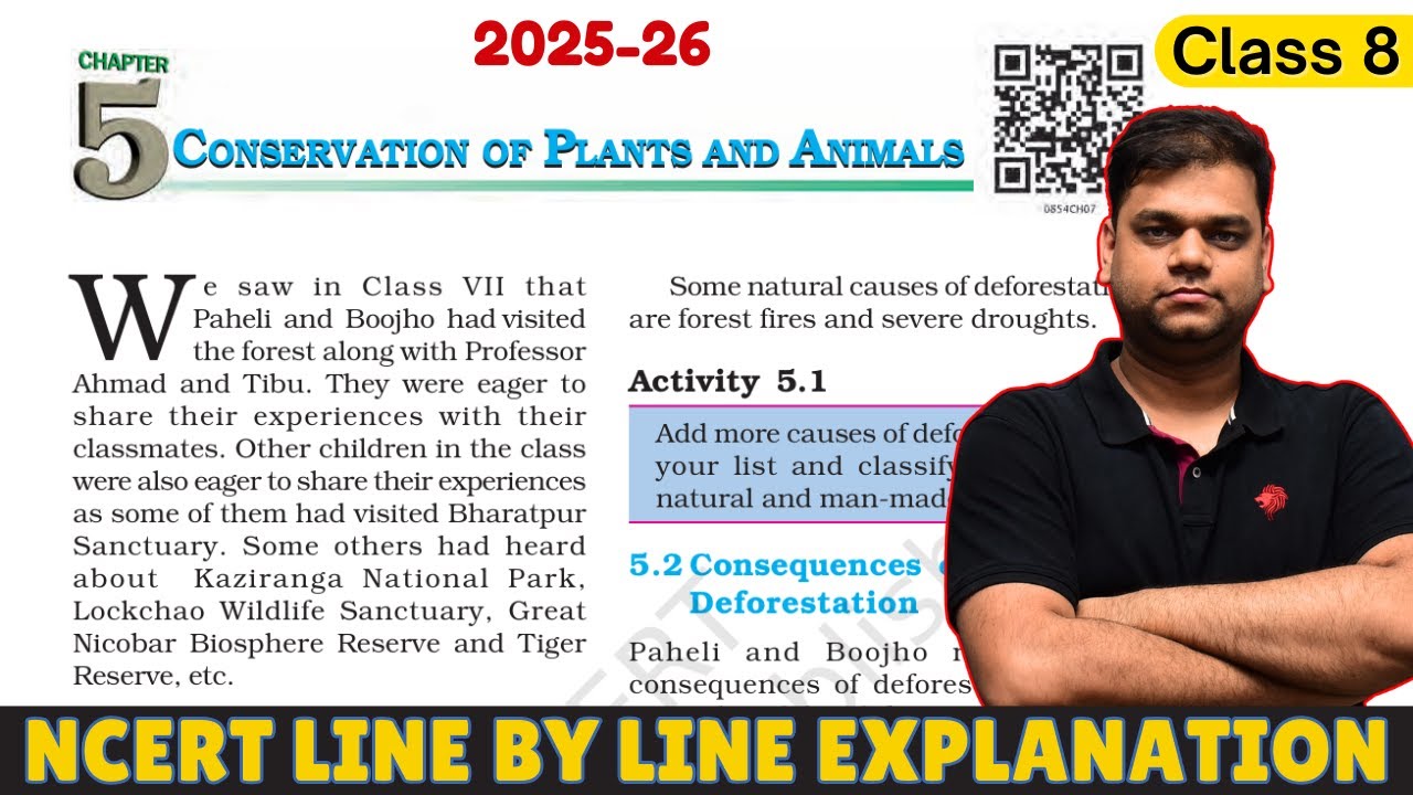 Conservation of Plants and Animals: Class 8 Science Chapter 5 | Full Chapter | 2025-26 Session