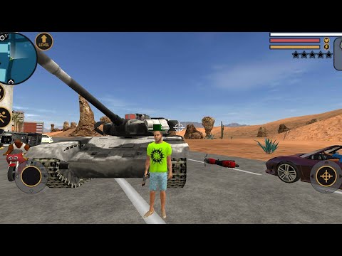 Vegas crime simulator 2 || stealing tank form military base
