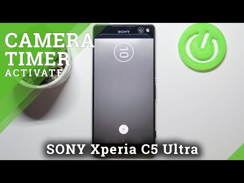 How to Set Camera Timer in SONY Xperia C5 Ultra – Take Timed Photos