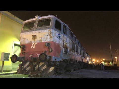 Rotabili accantonati a Messina Centrale: E632, E655, E656 & E646