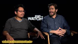 Jake Gyllenhaal and Michael Pena END OF WATCH Interview