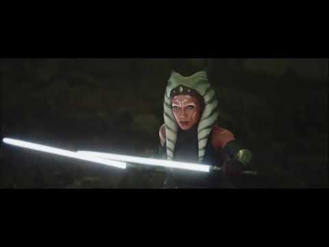 Star Wars: The Mandalorian - Mando VS Ahsoka Tano Scene