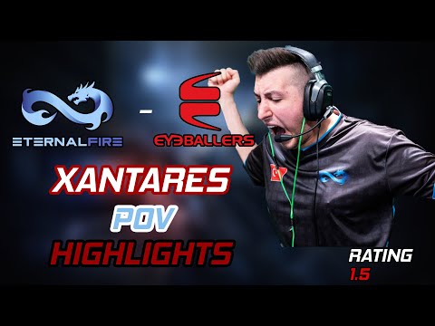 XANTARES ( POV ) vs EYEBALLERS - POV HIGHLIGHTS - Thunderpick Wc 2023 EU Series 1
