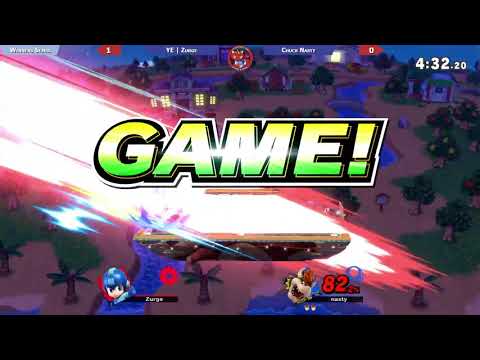 Tank's Smash Weekly #2 Winners Semis YE | Zurge (Mega Man) vs Chuck Nasty (Bowser)