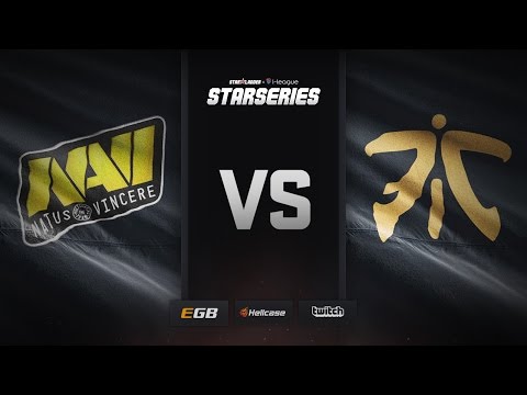 [EN] Natus Vincere vs fnatic, map 3 mirage, SL i-League StarSeries Season 3 Finals