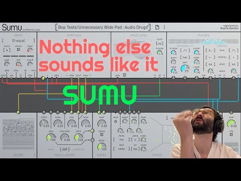 Exploring SUMU by Madrona Labs with Bop: Spectral Synthesis in '3D' | Patreon Re:stream