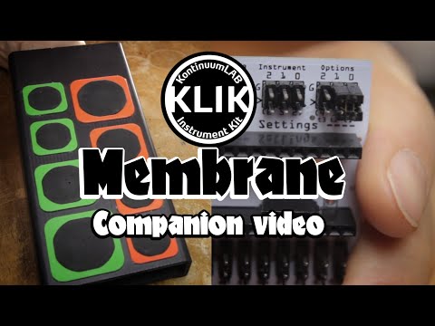 Calibrating and playing the KLIK Membrane, DIY balloon based percussion instrument