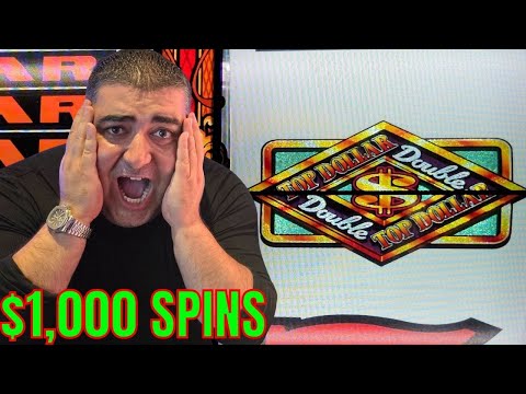 БЕЗУМНЫЕ вращения на $1000 и БЕЗУМНЫЕ ДЖЕКПОТЫ на высоких лимитах TOP DOLLAR