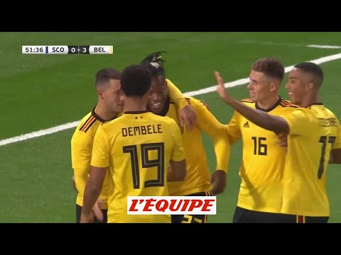 Le but de Michy Batshuayi - Football - Amical - BEL