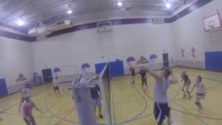 Clips of me at Volleyball