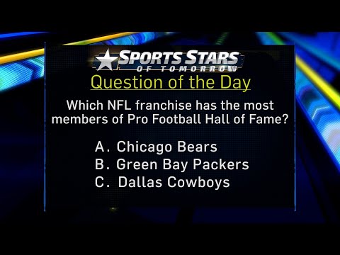 Question of the Day: Team with the Most Members in the Pro Football Hall of Fame