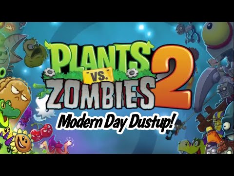 Plants vs. Zombies 2 Epic Quest: Modern Day Dustup! Levels 1-5