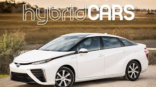 2016 Toyota Mirai Fuel Cell Car First Drive - HybridCars.com Review