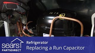 How to Replace a Refrigerator Compressor Run Capacitor