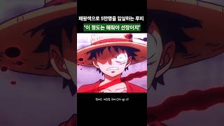 패왕색으로 5만명을 제압하는 루피