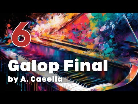 Galop Final by A. Casella: ABRSM Grade 6 Piano 2025 & 2026 - C7