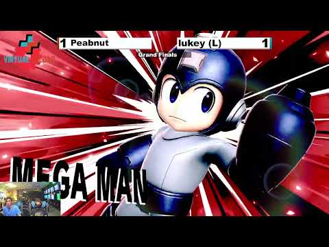 Greenville Smash On #12 - Grand FInals - Peabnut (Mega Man) vs lukey (Fox)