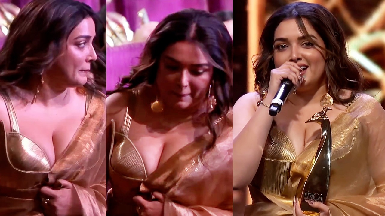 Amrapali Dubey’s Plunging Neckline Look Goes Viral at Star-Studded Award Night