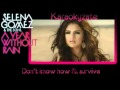 A year without rain (Karaoke/Instrumental) Selena ...