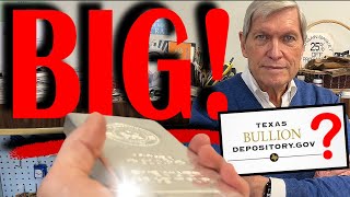 Buying BIG 100-Ounce Silver Bars!  Dealer Discusses the Wisdom of State Bullion Depositories!