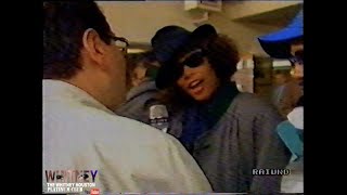 Part 4 - Whitney Houston - Moment Of Truth Documentary on Notte Rock, Italy 1988 - I Believe Live UK