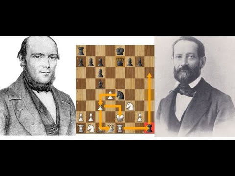 Adolf AnderssenVs Karl Mayet !! A Fierce and Ruthless Attacking game !! Berlin 1851