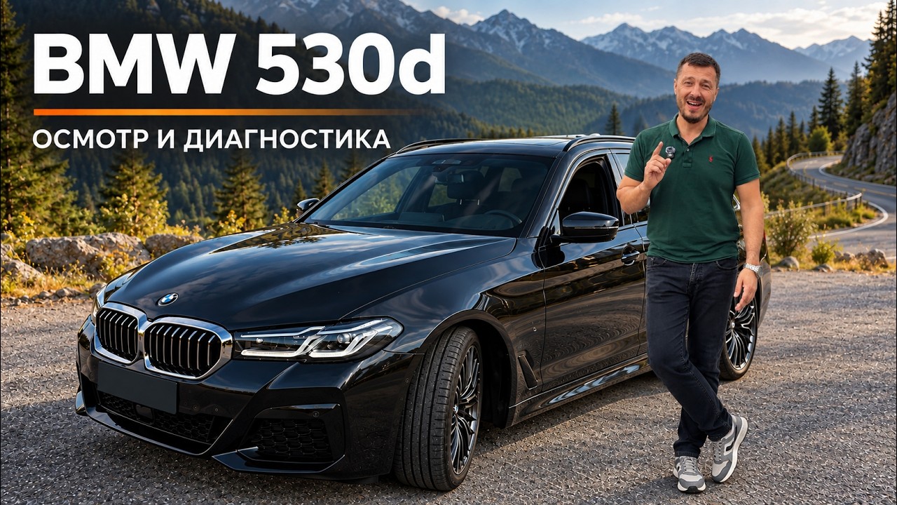 BMW 530d M Sport с пробегом 54000 км - Выездная диагностика!
