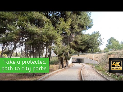 City Tour: Valencia, Spain - Bicimetro Route 17 - Lliria to Rafelbunyol (Part 1)