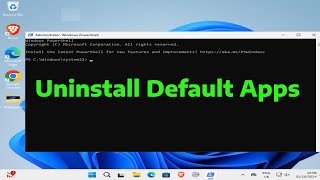 How To Remove Default Apps in Windows