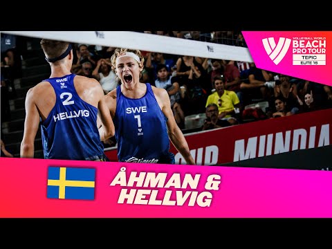 Why are the Swedens SO DOMINANT? 🥇🇸🇪 | Åhman/Hellvig | Road to GOLD | #beachprotour
