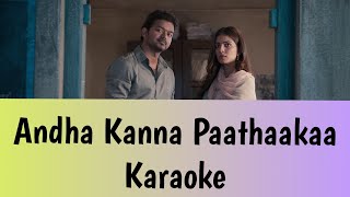 Andha Kanna Paathaakaa Karaoke  With Lyrics  Maste