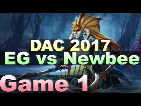 7 slots Invoker vs 6 slots Naga | EG vs Newbee Game 1 | DAC 2017 Highlights 7.04 — Dota 2