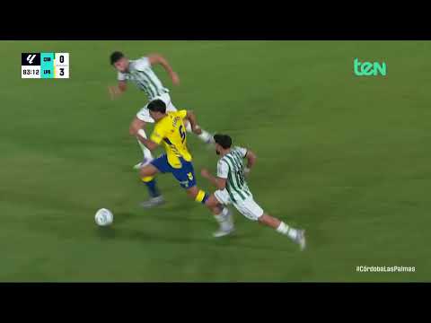 Golazo de Enrique Clemente en el Cordoba CF 1 - UD Las Palmas 3 | J2 - 25-26 | Audio: Albert Fdz