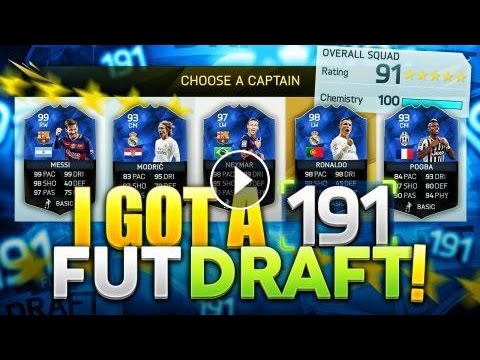 FIFA 16 - OMMGGG 191 FUT DRAFT!!!!!