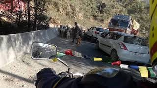 preview picture of video 'Riding through Leh Srinagar highway'