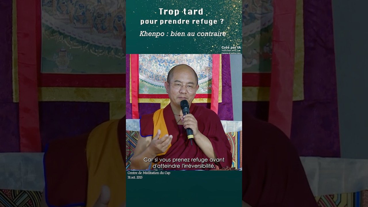 Ce Que Signifie Vraiment Prendre Refuge — Pas Ce Que Vous Croyez （Khenpo Sodargye）