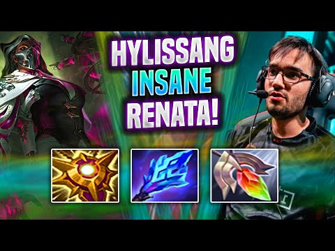 HYLISSANG IS INSANE WITH RENATA NEW CHAMP! - FNC Hylissang Plays Renata Support vs Rakan! |